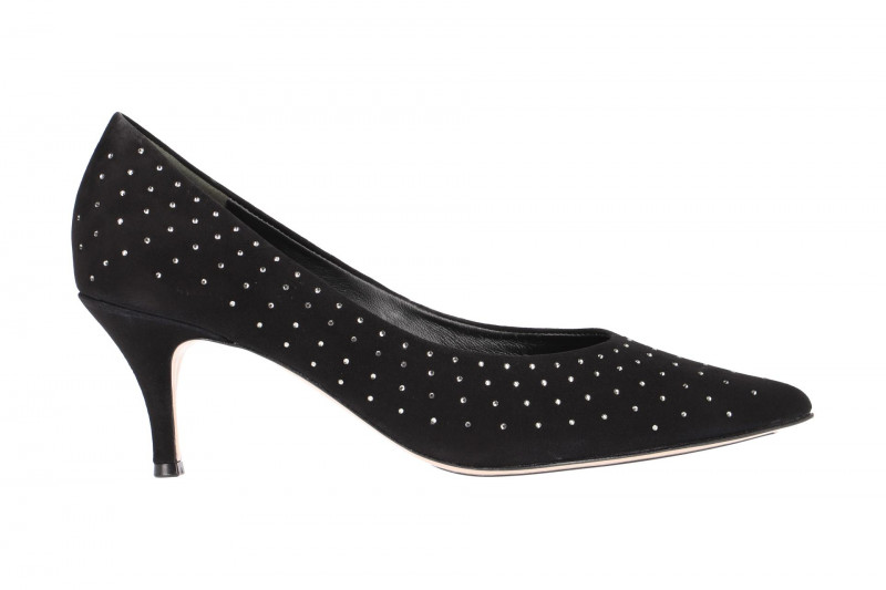 Högl Pumps schwarz Swarovski Crystals