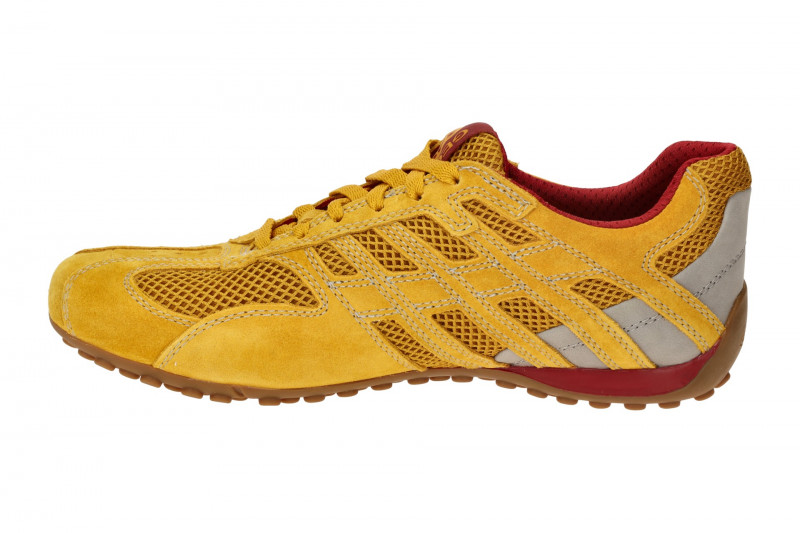 Geox Snake Schuhe gelb rot U55MNA