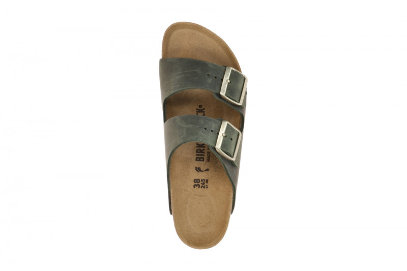 Birkenstock Arizona BS Pantolette grün thyme SCHMAL 1028030