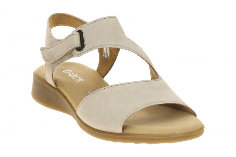 Gabor Sandalen grau Nubuck 82.803.43