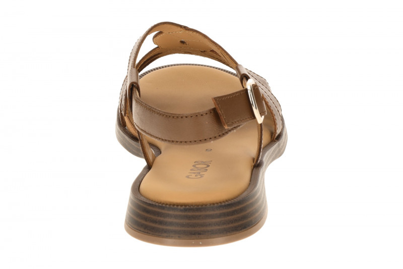 Gabor Sandale braun cognac Nappa unendlich 85.500.28