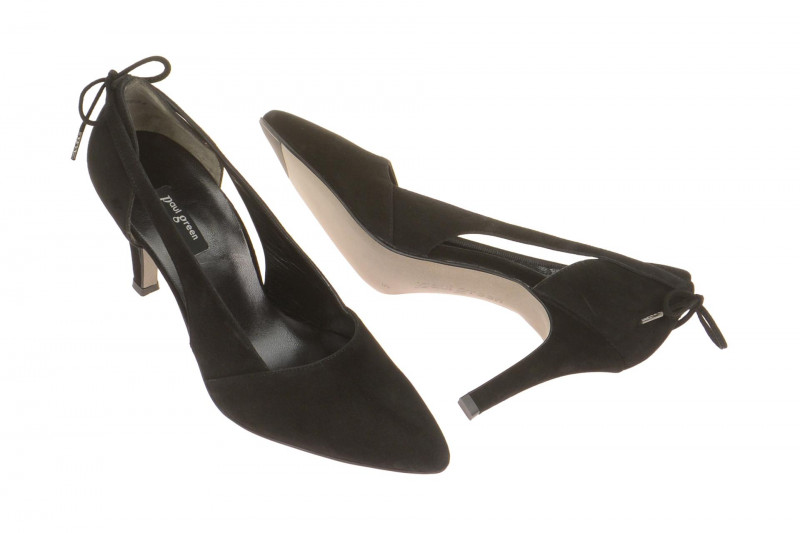 Paul Green Pumps schwarz Samt 3546