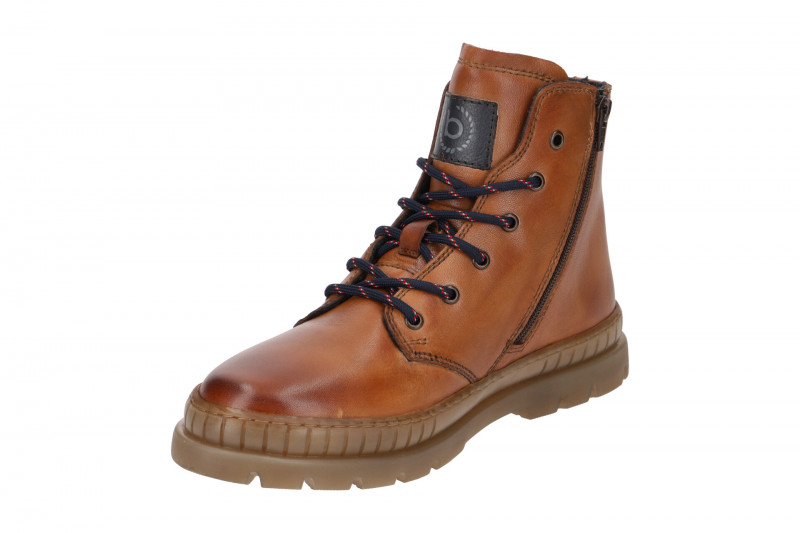 bugatti Pallario Comfort Stiefel braun cognac AC732