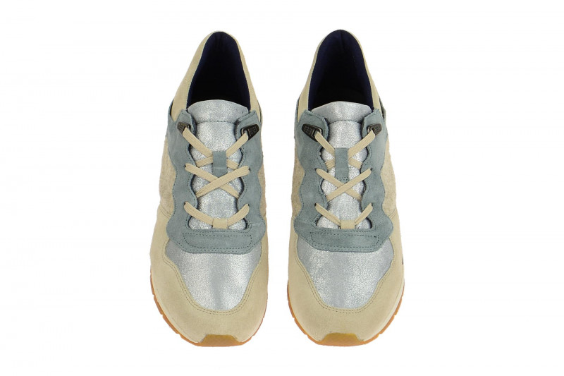 Geox Sneaker Schuhe Shahira beige blau