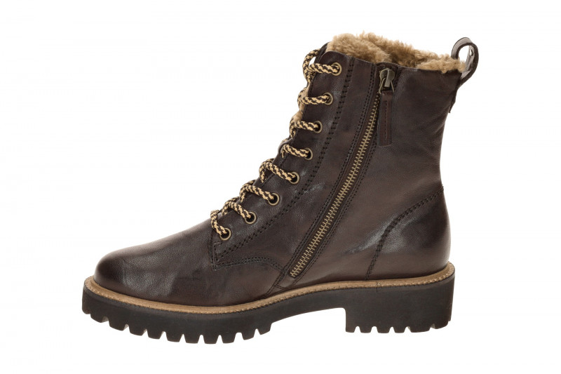 Paul Green Winter Stiefel braun Warmfutter Boots Nappa 8175