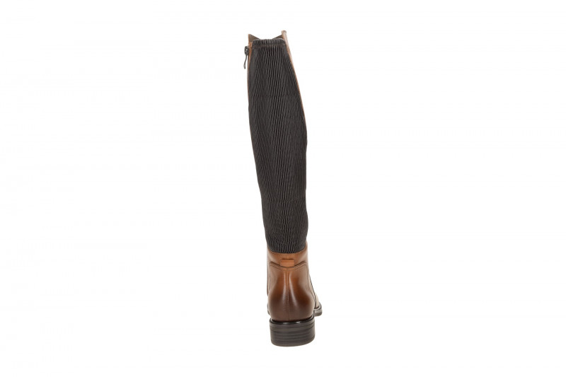 Caprice Lang Schaftstiefel braun cognac Leder 25513