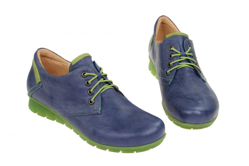 Think Menscha Schuhe blau grün 0-80070-84