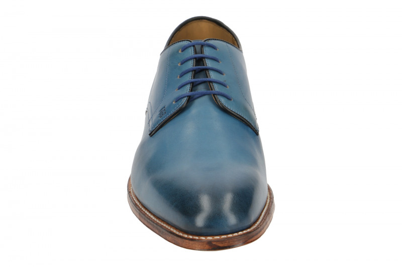 Gordon & Bros Ken Schuhe blau royal Rahmengenäht 5150