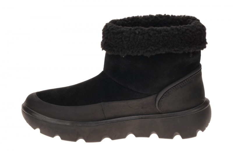 ecco Glacia Winter Schlupf Stiefelette schwarz Wasserdicht 243313