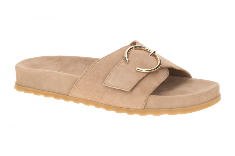 Paul Green Leder Pantolette rosa rosewood gold 6170