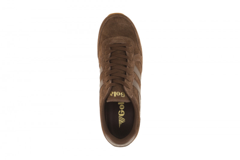 Gola Daytona Schuhe Sneakers braun Herren Velour CMB910DT