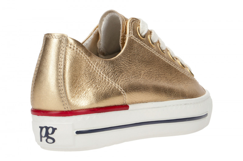 Paul Green Sneaker Schuhe gold metallic 4760
