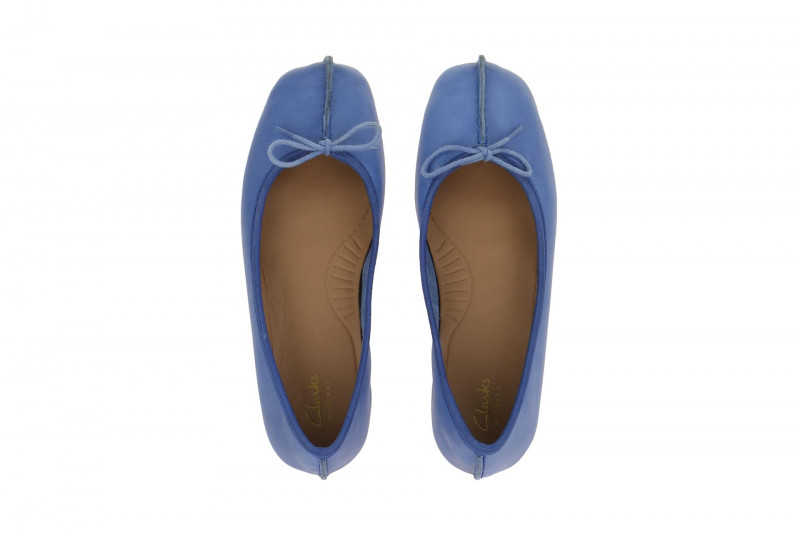 Clarks Freckle Ice Ballerina hell-blau