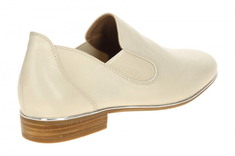 Everybody Alisia Slipper Schuhe beige silber Rahmen