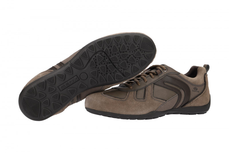 Geox Sport Sneaker Schuhe RaveX beige grau