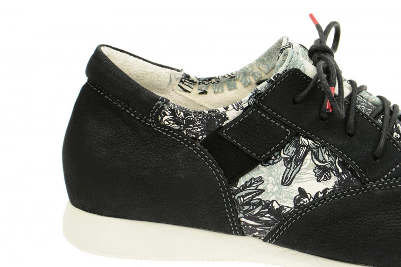 Think Aloa Schuhe schwarz weiß Sneaker
