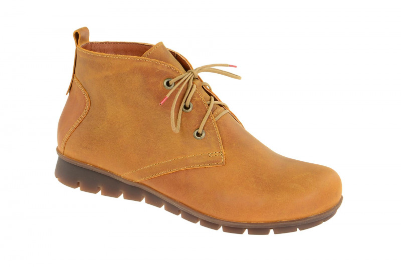 Think Menscha Stiefelette hell-braun