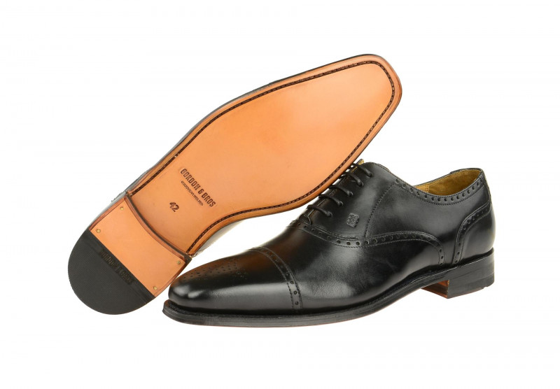 Gordon & Bros Schuhe Lucquin schwarz Rahmengenäht 2830