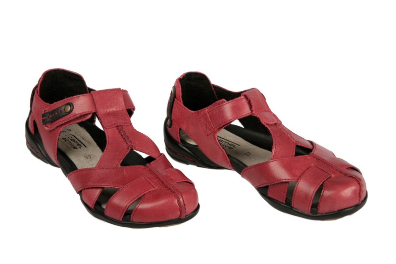 camel active Saturn-S Damen Sandale rot - 152.11.02