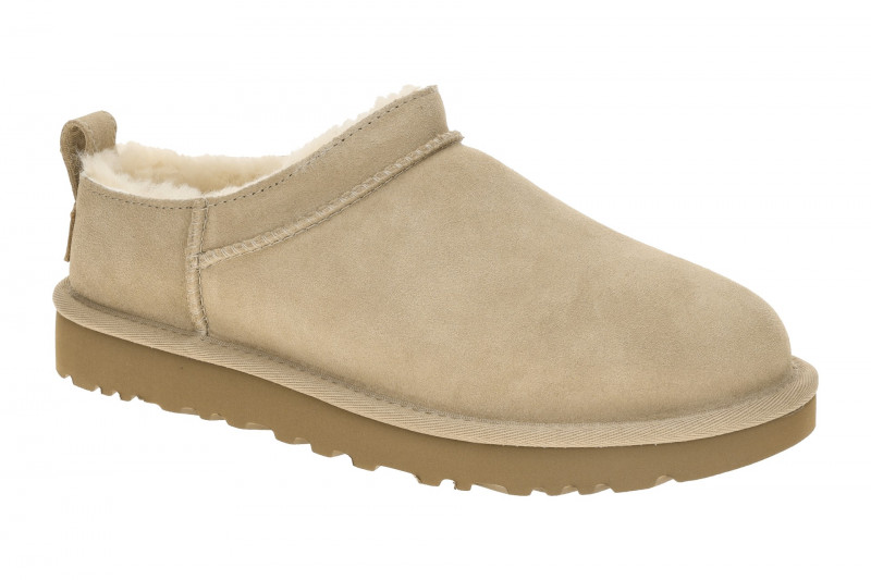 UGG Classic Micro Boots Slipper beige Warmfutter