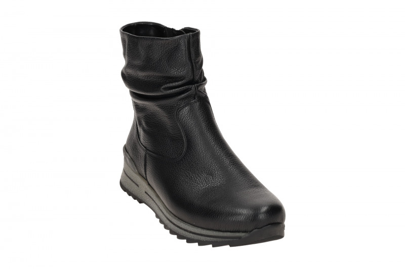 ARA Osaka Schlupf Stiefelette schwarz H-Weite 12-24593