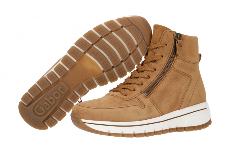 Gabor Stiefel Mid-Sneaker hellbraun 73.551.14