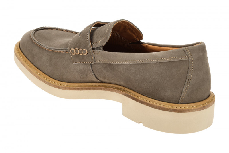 Ecco Metropole London Slipper Loafer grau 525654