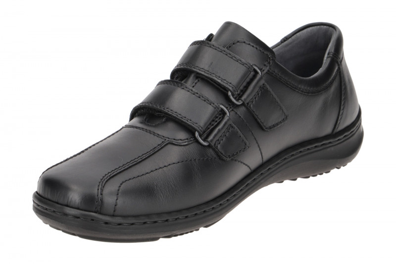 Waldläufer Herwig Schuhe Herren schwarz Klett 478301