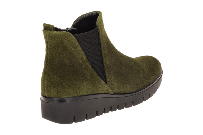 Gabor Keil Stiefelette grün olive Chelsea Stil 8015.01.006