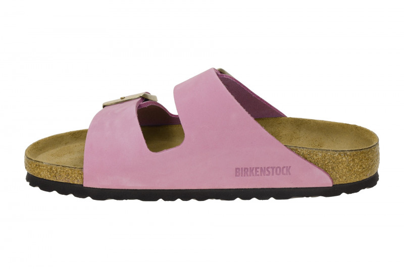 Birkenstock Arizona BS Pantolette lila crocus Nubuk SCHMAL 1028024