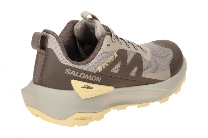 Salomon Elixir Activ Schuhe taupe braun Damen 477574
