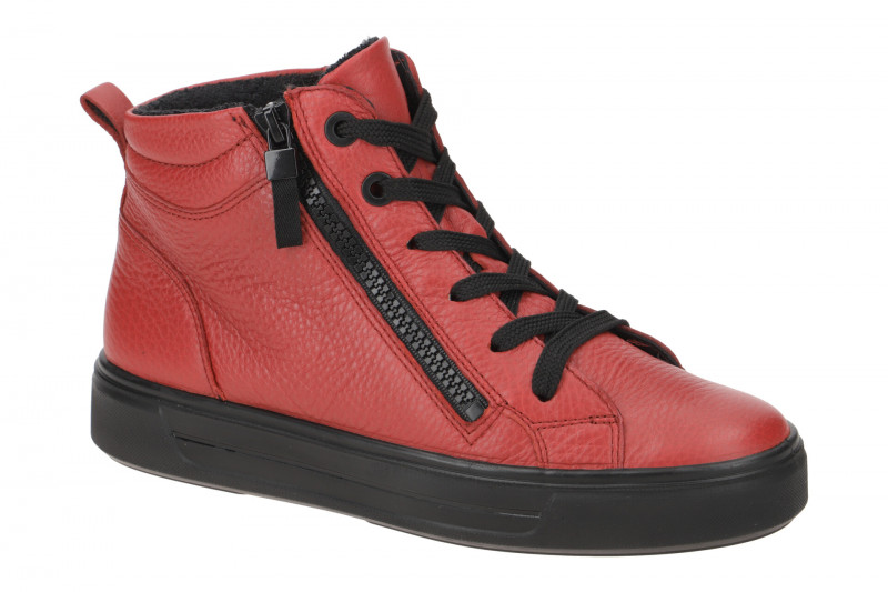 ARA Courtyard Schuhe Sneaker High rot chilli 12-27404