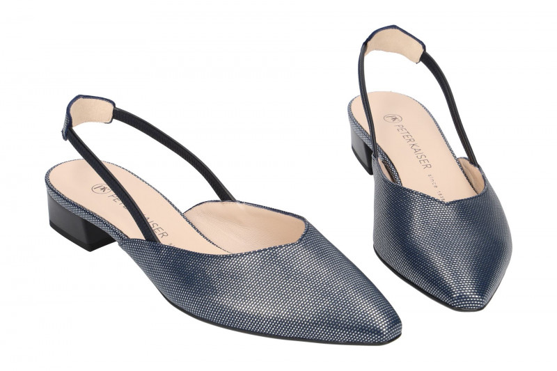 Peter Kaiser Sling Pumps Carsta blau