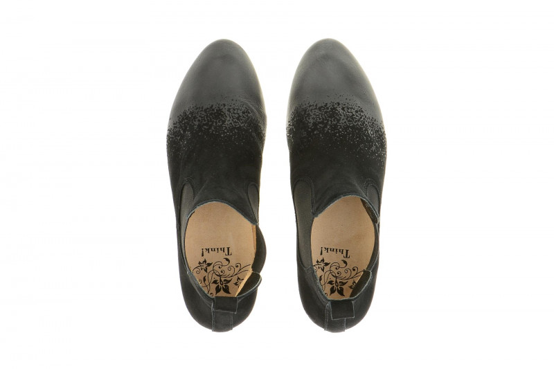 Think Guad Stiefelette schwarz Leder Mix 5-85296-09