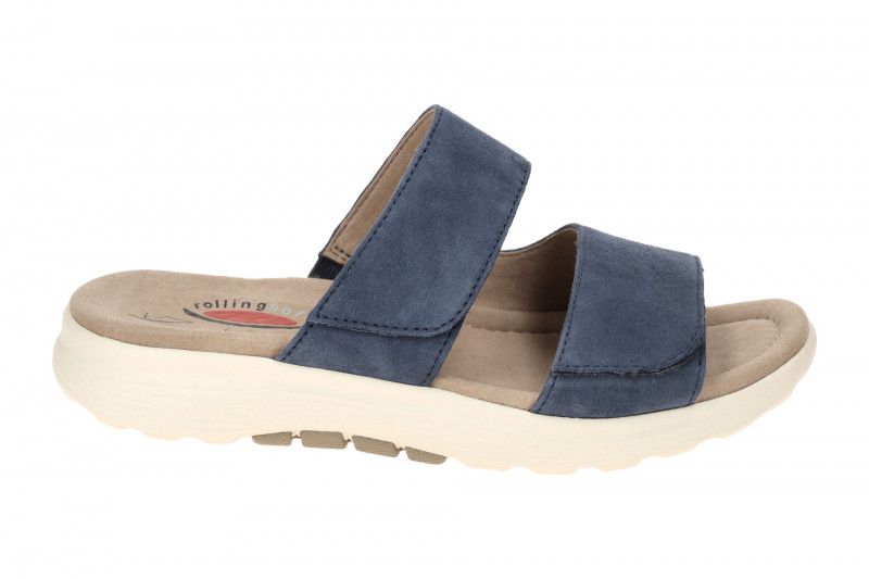 Gabor RollingSoft Pantolette blau river 86.811.36
