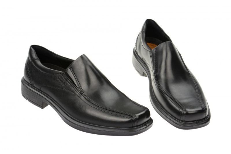 Ecco Helsinki Slipper schwarz Business