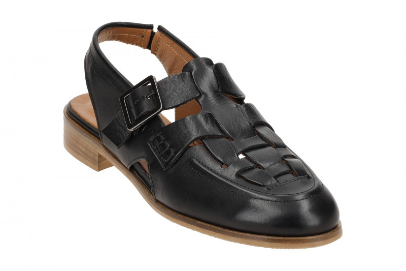 Everybody Sandalette Afina schwarz geschlossen 30503