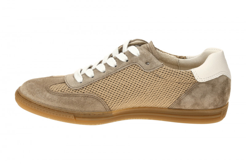 Paul Green Sneaker Schuhe taupe braun Jute 5450