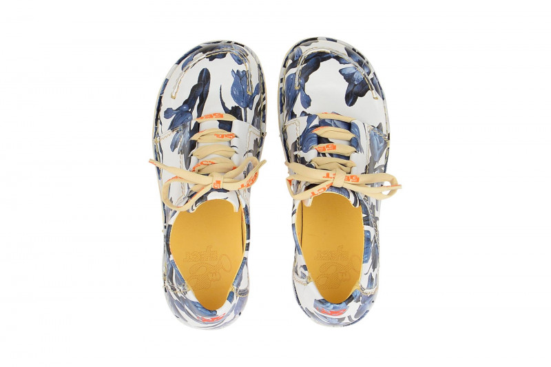 Eject Sony3Deal Schuhe weiß Blumen 9405/1.013