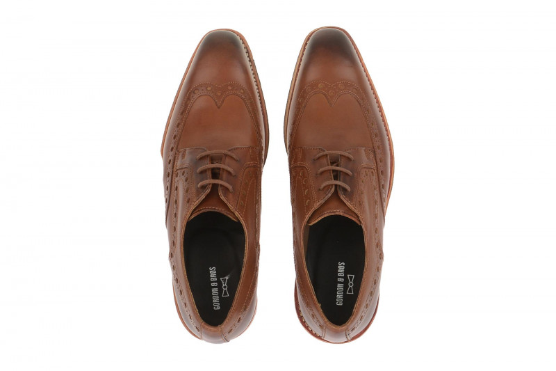 Gordon & Bros Lorenzo Schuhe braun cognac S500310