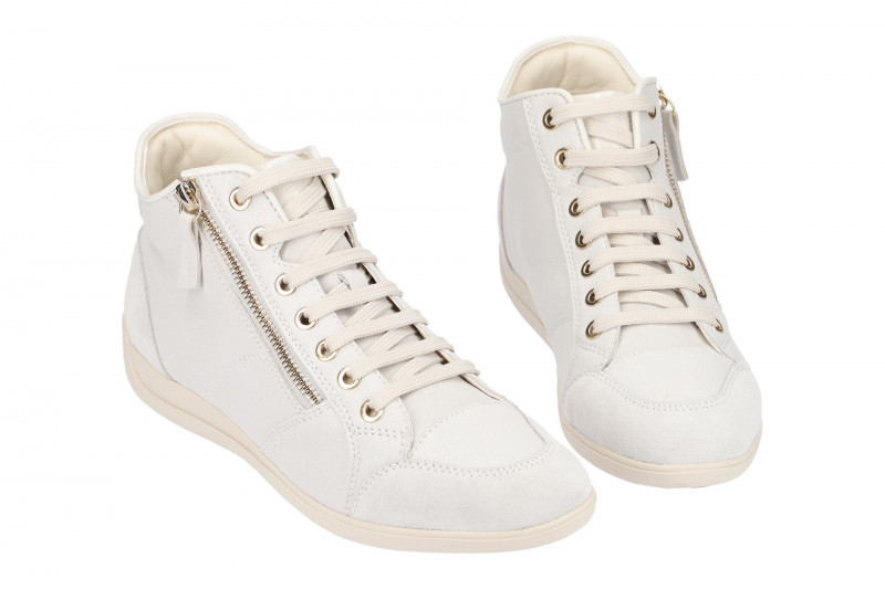 Geox Myria Schuhe weiß Sneaker D6468C