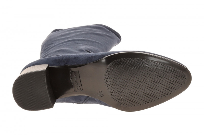 Caprice Lang Schaftstiefel blau navy Stretch 25507
