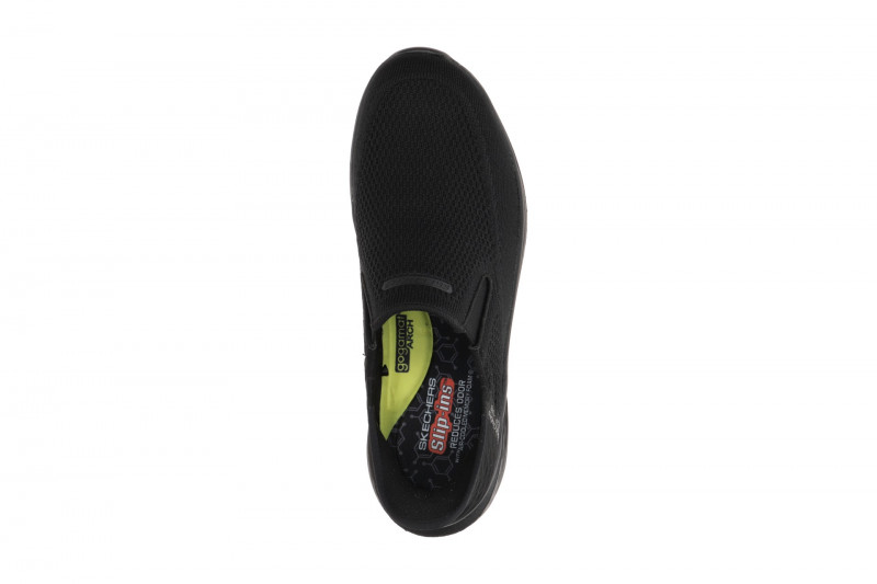 Skechers Slade Slipper Schuhe schwarz Slip-Ins 210811