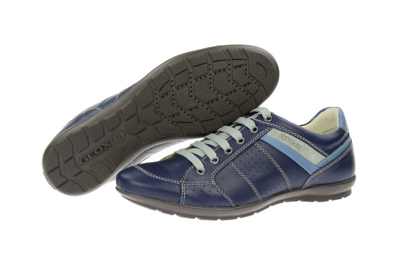 Geox Symbol Schuhe blau Gr 43 - U42A5A