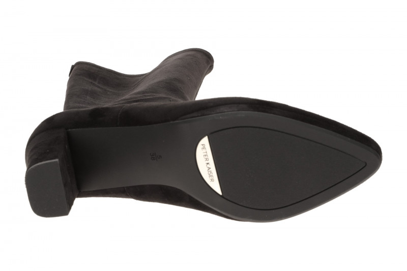 Peter Kaiser Langschaft Stiefel schwarz Stretch High-Heels 75524
