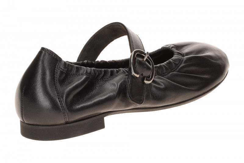 Paul Green Mary Jane Ballerina schwarz Nappa 1253