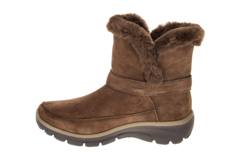 Skechers Easy Going Stiefel dunkelbraun Schlupf Boot