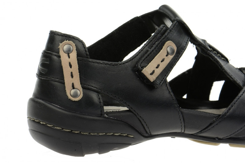 camel active Saturn-S Damen Sandale schwarz - 152.11.01