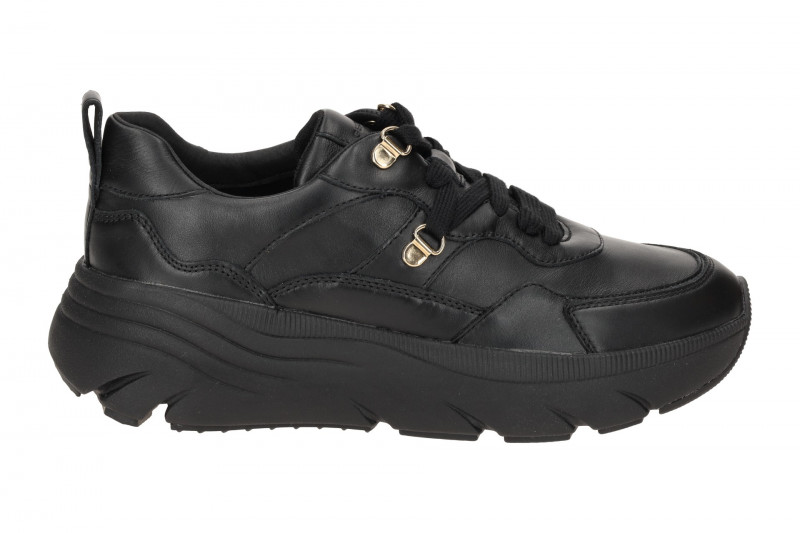 Geox Diamanta Schuhe Sneaker schwarz Nappa D36UFE