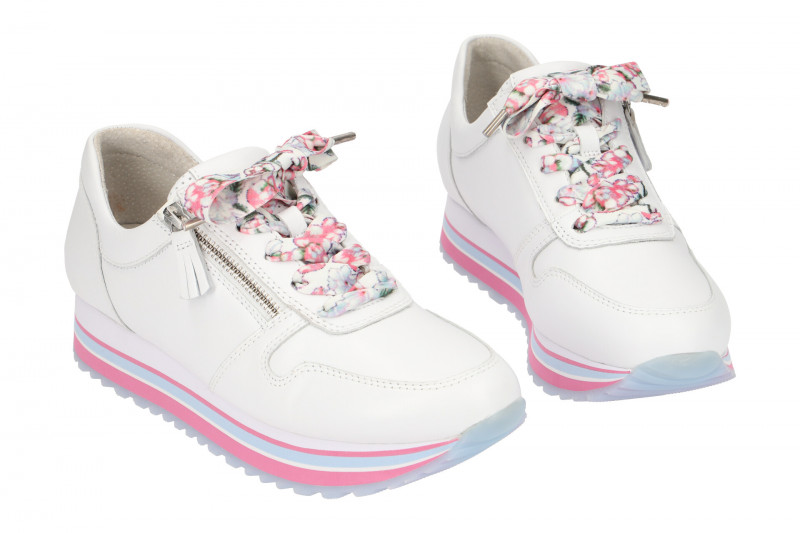 Gabor York Schuhe weiß Plateau Sneakers